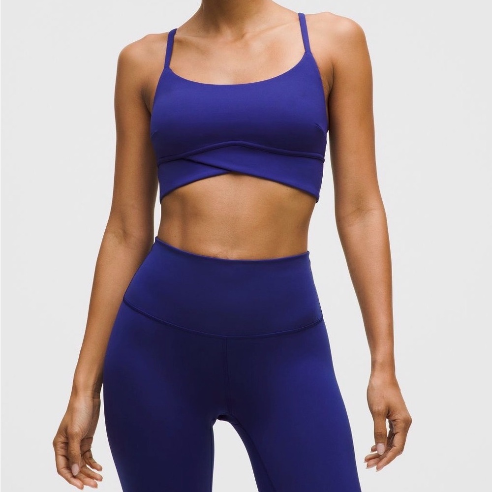 Lululemon Wunder Train Strappy Wrapped Bra Light Support, C/D Cup